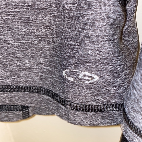 C9 by Champion Small Quarter Zip Athletic Gray Lightweight Pullover - Picture 12 of 14